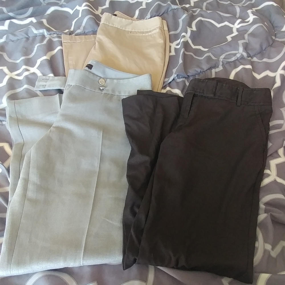 The Limited Cassidy fit and drew fit dress pants.